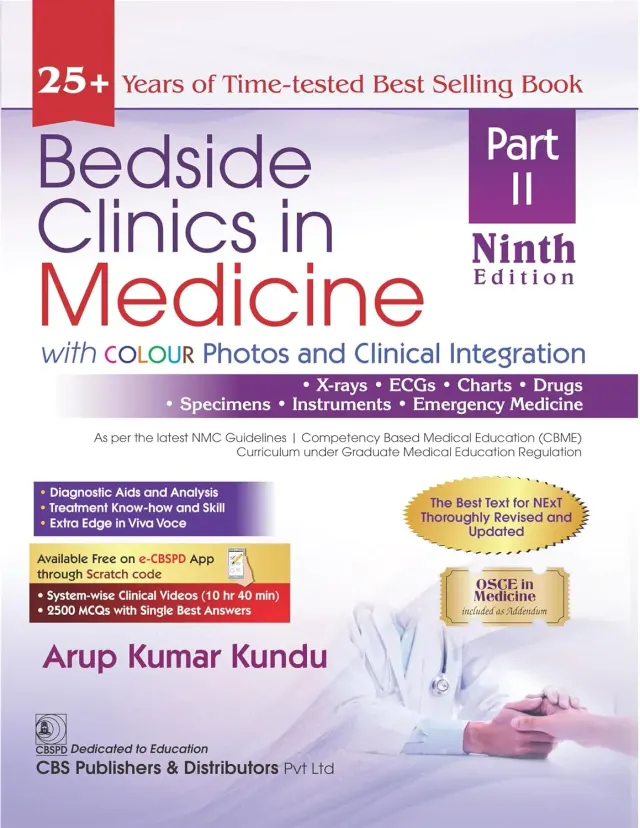 Kundu Bedside Clinics Part II, 9th Ed