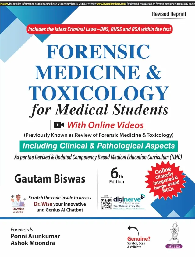 Biswas Forensic Medicine, 6th Ed