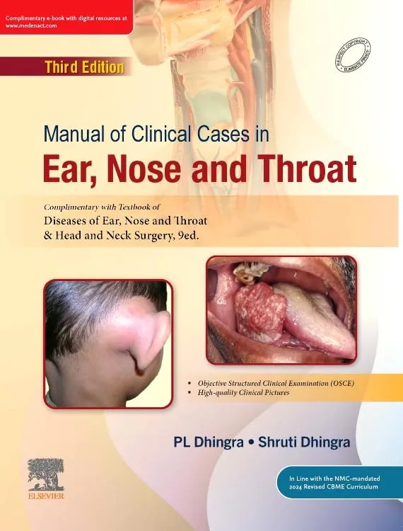 Dhingra ENT 9th Ed + Clinical Cases Set