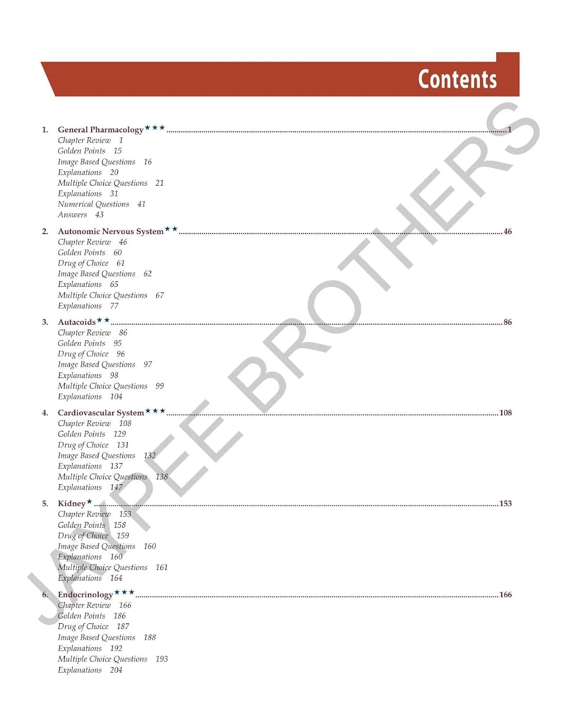 Garg Review of Pharmacology, 16th Ed