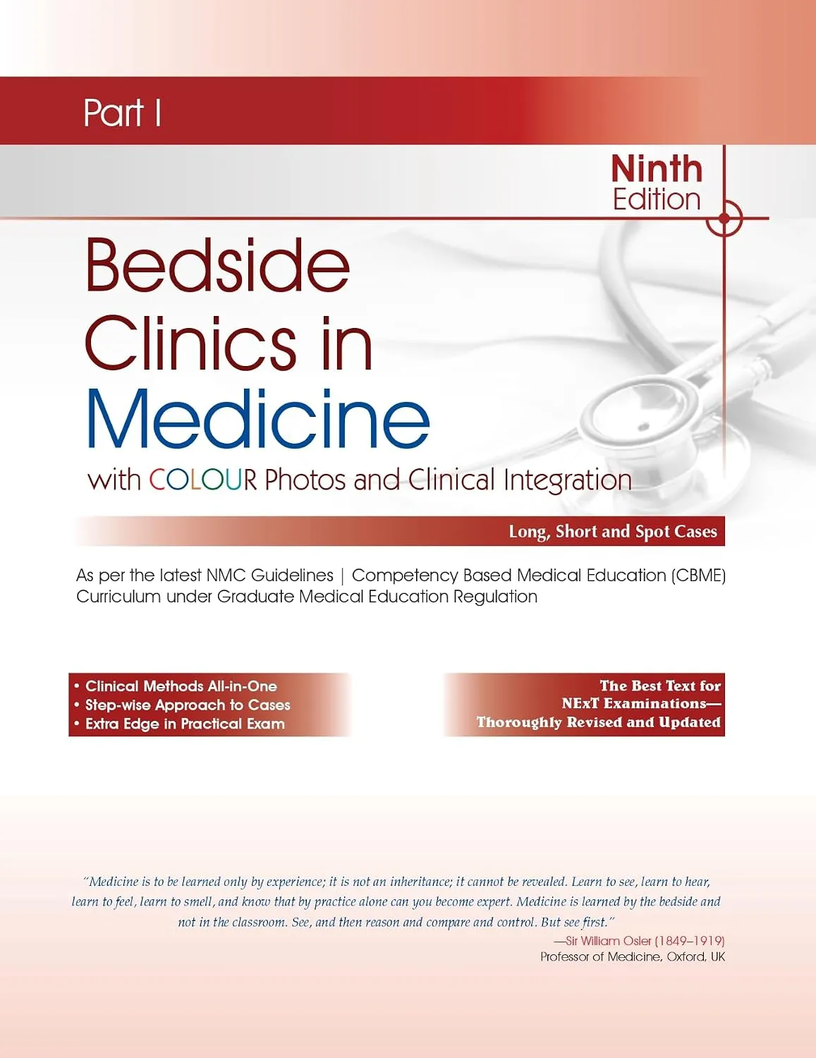 Kundu Bedside Clinics Part I, 9th Ed