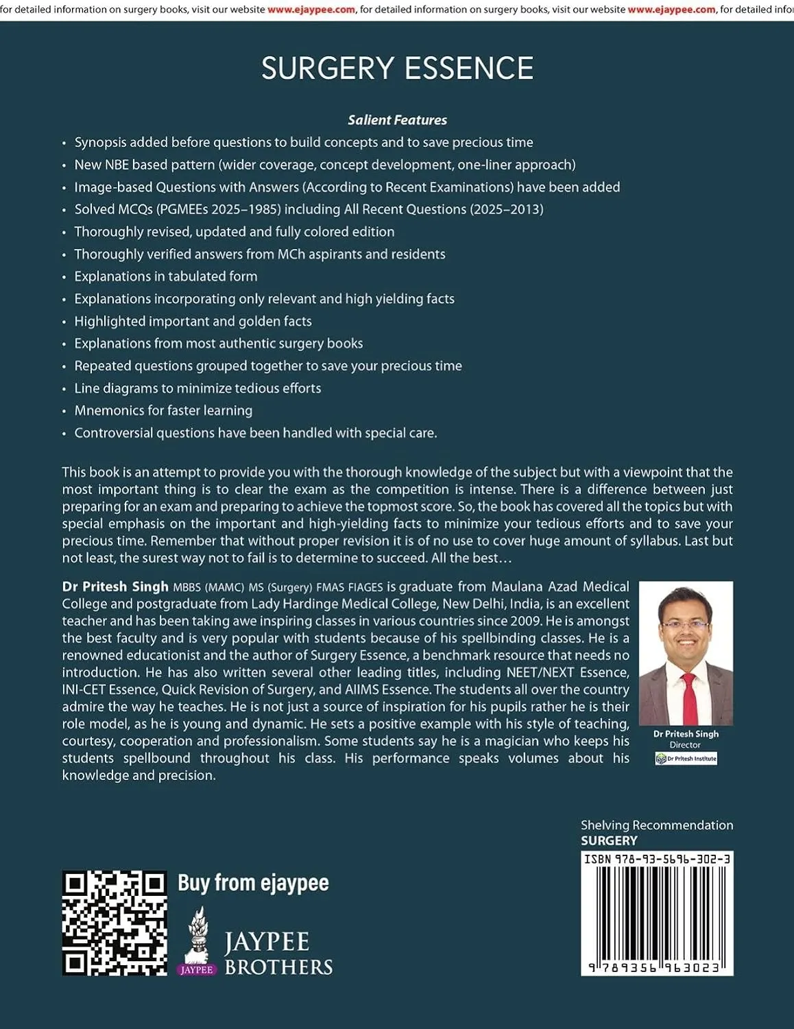 Surgery Essence, 11th Ed