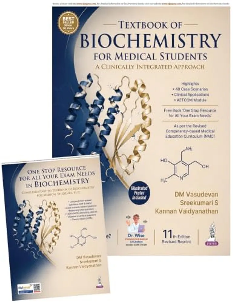 Vasudevan Biochemistry, 11th Ed