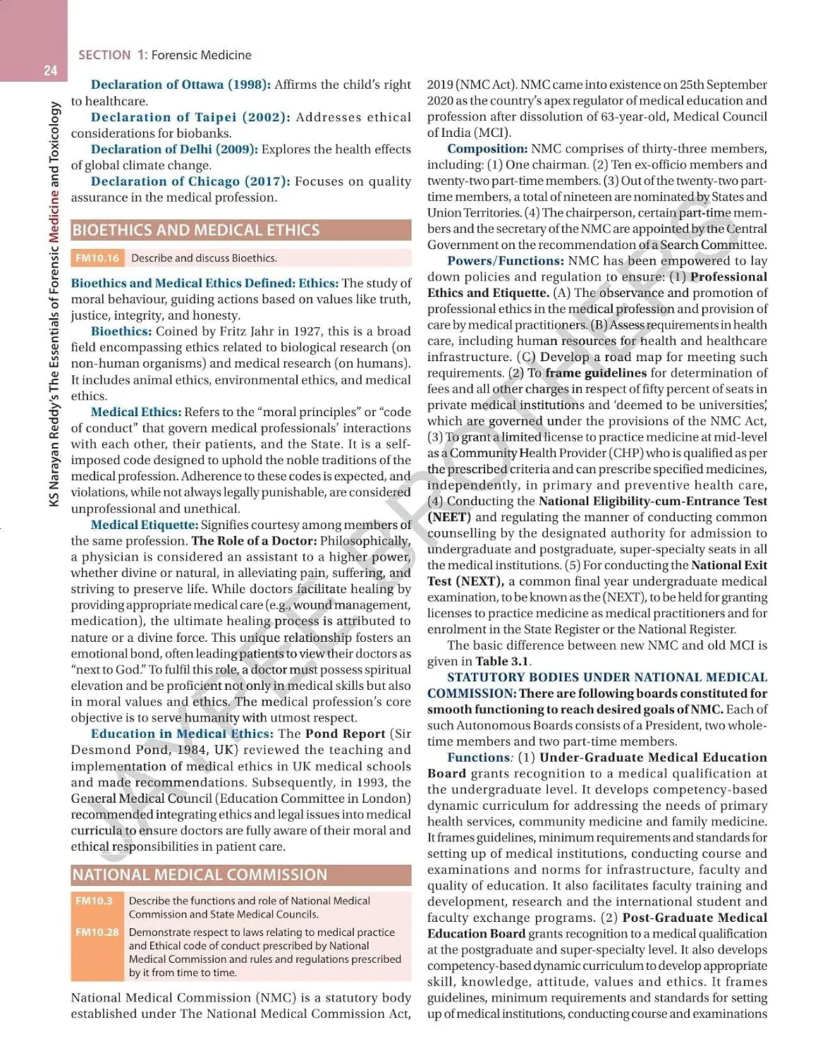 Narayan Reddy Forensic Medicine, 36th Ed