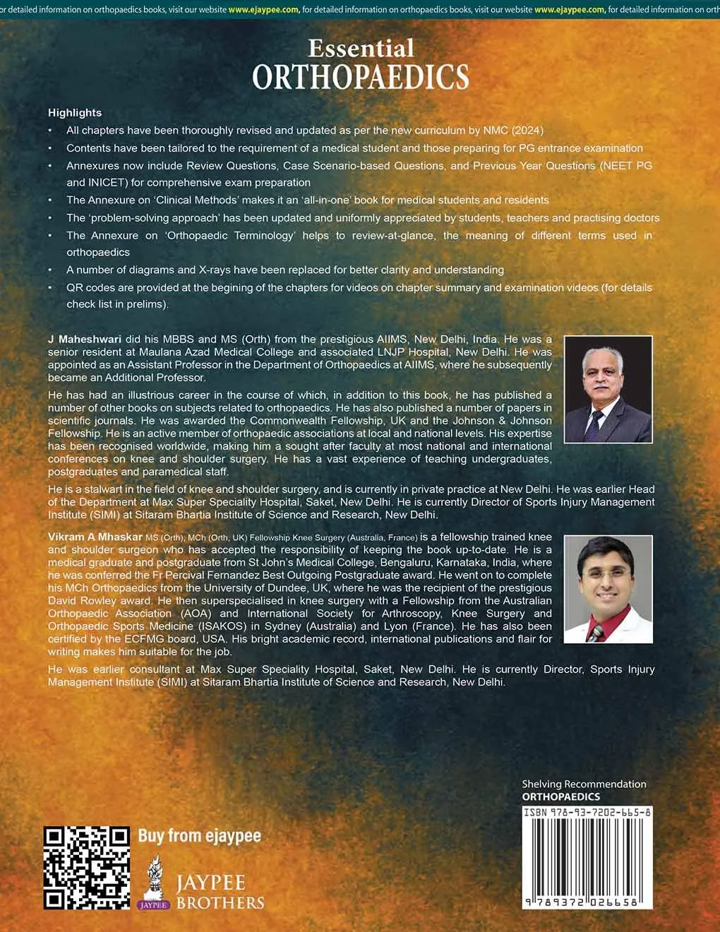 Maheshwari Essential Orthopaedics, 8th Ed