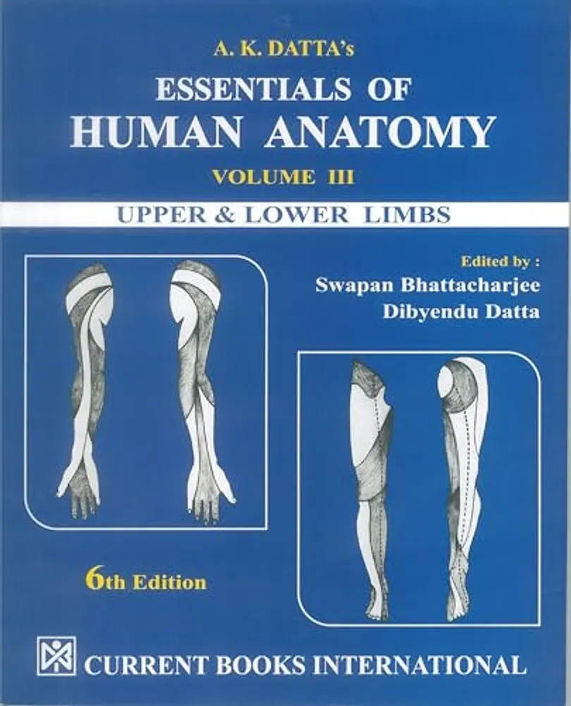 AK Datta Anatomy Vol III, 6th Ed